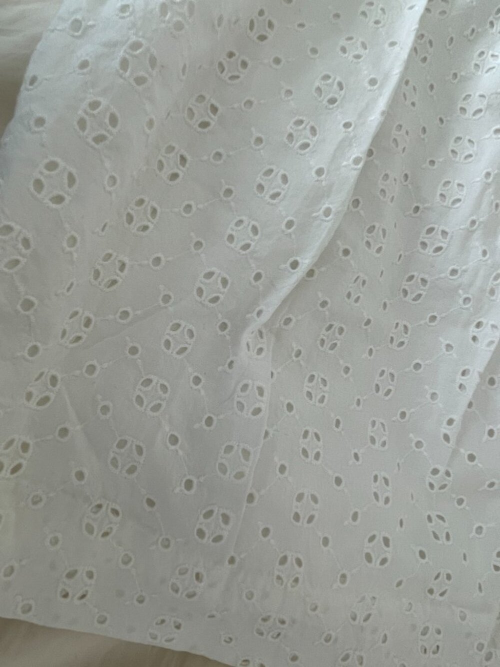 Jcrew Sleeveless Button Down White Dress in Size 6 - Picture 6 of 11